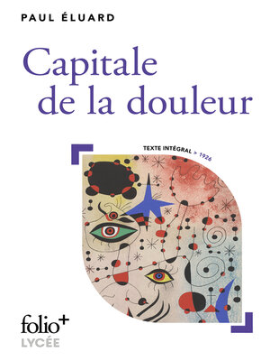 cover image of Capitale de la douleur